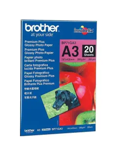 Papir Brother BP71GA3 Glossy A3 260 G/M2, 20 L