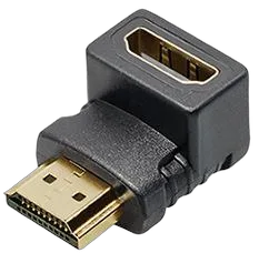 Transmedia HDMI Adapter jack to plug Angled