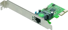 Gembird Gigabit Ethernet PCI-Express card, Realtek chipset