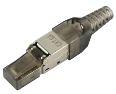 NaviaTec CAT6A STP Toolless Modular Plug with Strain relief
