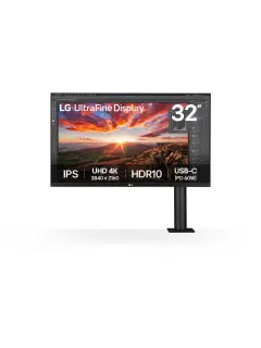 LG 32UN880K 31,5" UHD IPS 60 Hz, HDMI, DP, USB-C, ergo