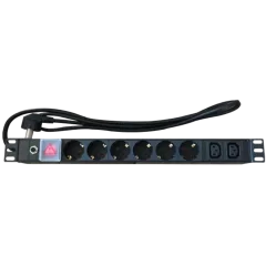 NaviaTec PDU (Power Distribution Unit) sa 4x Schuko priključaka, kabel Schuko, 10"