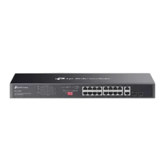 TP-Link Omada 18-Port Gigabit Unmanaged Rackmount Switch, 16-Port PoE