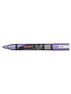 Marker Uni pwe-5m chalk_kreda metallic ljubičasti