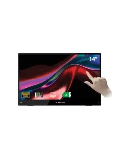 Prijenosni monitor osjetljiv na dodir LIGHT 14" Verbatim #32400 Full HD 1080p, USB-C/HDMI