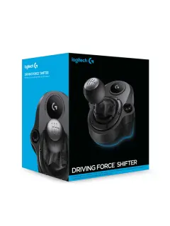 Logitech Driving Force mjenjač za volan, crna