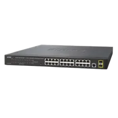 Planet L2 24-Port RJ45 1GbE Switch 2x 1G SFP Interfaces Mngd Switch