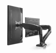 Manhattan nosač za monitor 17"-32", 2x9kg, crni