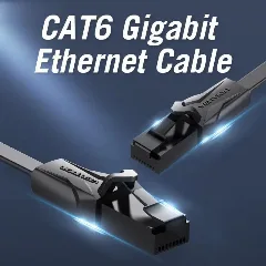 Vention Cat.6 UTP Patch Cable 2M Black