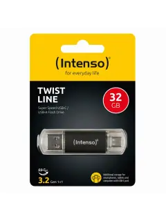 USB stick Intenso 3.2 Flash Drive #3539480 32GB, Twist Line