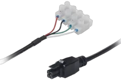 Teltonika 4 pin power cable with 4-way screw terminal (2m long)