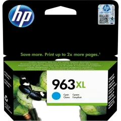 Tinta HP 3JA27AE#BGX no.963XL cyan