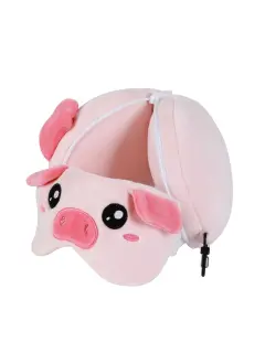 Maska za spavanje iTotal sa jastukom Cute animals svinjica XL2533