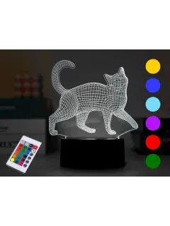 Lampa 3D na dodir iTotal promjena boja Cat XL2330