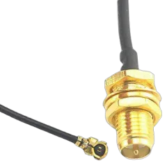 Maxlink Pigtail u.Fl (IPEX) to RSMA female pigtail cable, 15cm