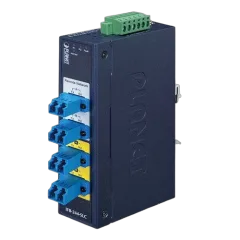 Planet Industrial 2-Channel duplex or 4 channel simplex MultiMode SC Optical Fiber Bypass Switch