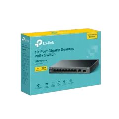 TP-Link 10-Port Gigabit Desktop Switch with 8-Port PoE