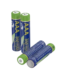 Gembird Rechargeable AAA instant batteries (ready-to-use), 850mAh, 4pcs blister pack
