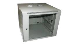 NaviaTec zidni mrežni ormar 9U 600 x 600mm, jednodjelni, SE serija, rastavljen