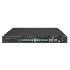 Planet 28-Port Layer 3 (24x 10G SFP 4x 100G QSFP28) Managed Switch
