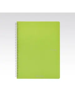 Bilježnica Fabriano Ecoqua original A4 90g 70L spiralna crte lime 19290207