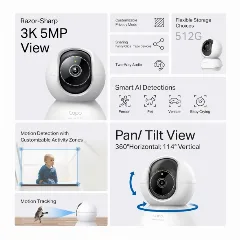 TP-Link Tapo C230 | Pan Tilt Home Security Wi-Fi Camera