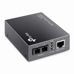 TP-Link 1GbE RJ45 to 1G SFP Optical (SC,SM)-15 km Media Converter