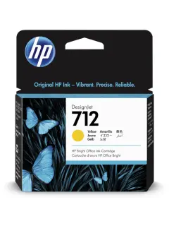 Tinta HP 3ED69A 712 yellow Design jet T630/T650/T230/T250/T650 29ml