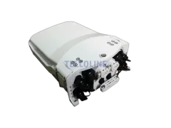 NFO Splice Closure 8F pre-connected, equipped with 8 E-Adapters