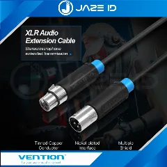 Vention XLR Audio Extension Cable 15M Black