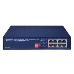 Planet 8-Port (8x 1GbE RJ45) with 4x 30W port PoE (60W) Switch