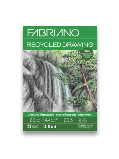 Blok Fabriano reciklirani 21x29,7 (A4) 160g 60L ljepljeni top side 19100757