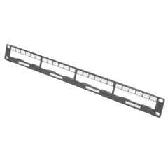 APC Data Distribution 1U Panel, Holds 4 each Data Distribution Cables for a Total of 24 Ports