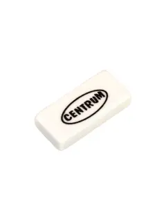 Gumica Centrum bijela 30x14x6mm 120/1 80374
