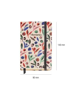 Dnevnik Miquelrius Leaves in the wind 90x140mm 100g čist vrt MR8255