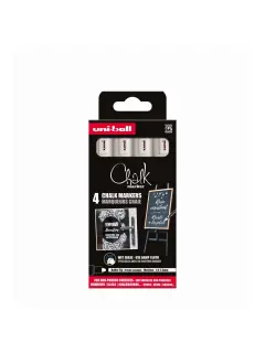 Uni pak marker pwe-5m chalk_kreda bijeli 4/1