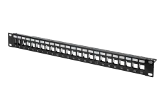 DIGITUS Modular Patch Panel, 12-port, 10", blank, 1U