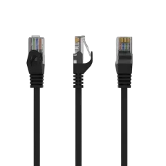 Gembird Cat6 UTP Patch cord, black, 0,25 m