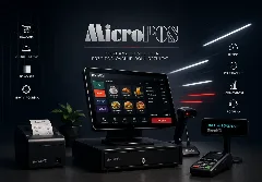 MicroPOS kit (LK-B420T+PET sil.+ ribon)