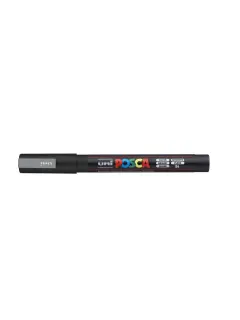 Marker Uni pc-3m Posca srebrni