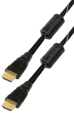 Transmedia HDMI-cable 19pin, gold plated, 2m