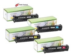 Toner Static Control HP Canon CB540A (125A) BUNDLE