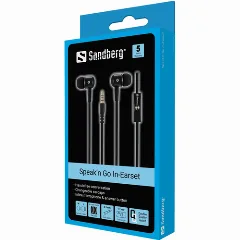 Sandberg Speakn Go In-Earset Black