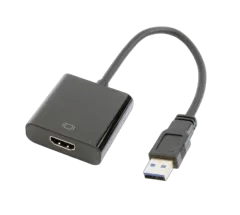Gembird USB to HDMI display adapter, black