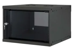 Intellinet 19" Basic Wallmount Cabinet, 6U, 400 mm Depth, Black