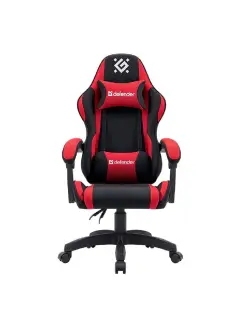 Gaming stolica Defender Expert crna/crvena, klasa 3, tkanina
