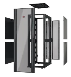 APC NetShelter SX 48U 750mm Wide x 1070mm Deep Enclosure Without Doors Black
