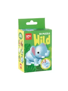 Puzzle 3D Apli Wild Slon 20021