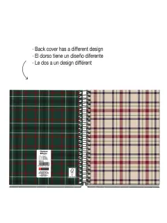 Kolegij blok Miquelrius A6 70g 100L Highland Days Nessie točkice MR4419