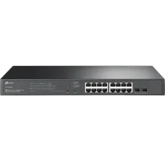 TP-Link JetStream 18-Port Gigabit Smart Switch with 16-Port PoE